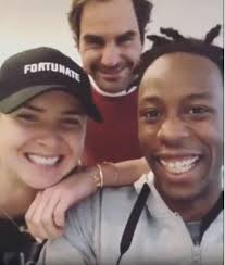 They got engaged in april. Elina Svitolina And Gael Monfils Continue Their Romance In Dubai Gael Monfils Elina Svitolina Roger Federer