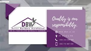 The company was established to develop a cost effective model for the building and allied materials distribution business, locally and in the region. Decor Builders Warehouse Dbw Videos Facebook