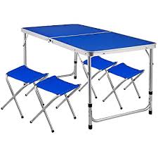 Ever advanced lightweight folding directors chairs outdoor, aluminum camping chair with side table and storage pouch, heavy duty supports 350lbs (green/black) 4.8 out of 5 stars 508 1 offer from $104.99 Buy Patiolife Folding Picnic Table With 4 Chairs Adjustable Height Camping Table Chairs Set Portable Table And Chairs For Office Garden Outdoor Online In Taiwan B082m9v83x