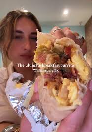 The Ultimate Breakfast Burrito in Williamsburg BK