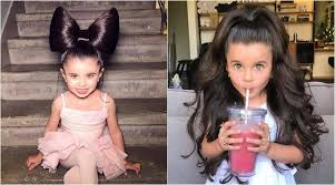 They're either very small and they have long locks because they're parents were too attached to give them their first haircut. This Five Year Old Girl From Israel Has Taken Instagram By Storm With Her Marvelous Hair Trending News The Indian Express