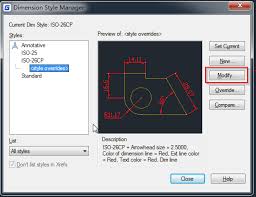 Unable To Modify Text Height In Dimension Or Attribute Style In Autocad