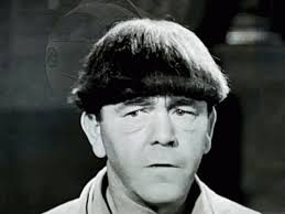Three Stooges Moe Howard Funny Hair GIF