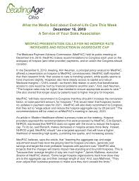 What the Media Said about End-of-Life Care This Week December 16, 2019 A  Service of Your State Association