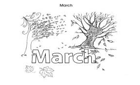 March coloring pages are a great way to welcome the spring. March Colouring Pages Colouring In