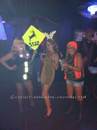 Baby girl's oh deer baby costume, brown. Coolest Homemade