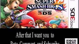Did cloud just get a new final smash in super smash. Ssb 3ds Dlc Download Codes 11 2021