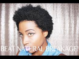 A deficiency of vitamins b, e and iron can cause the hair to break. Natural Hair Breakage How To Prevent And Repair Youtube