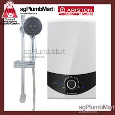 A fair number found installation of the heater to be easy as well, which may be good news for future owners. Ariston X Sgplumbmart Smc33 Instant Water Heater Aures Smart Shopee Singapore