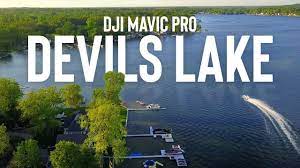 Devils Lake Manitou Beach Michigan Drone Video Devils Lake Lake Michigan