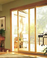 Standard sliding door with blinds between glass. Sliding Patio Doors Southgate Glass