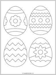 Print and color easter pdf coloring books from fourteen free printable easter egg sets of various sizes to color, decorate and use for various crafts free large spotty easter egg printables, perfect for crafts. Free Printable Easter Egg Templates And Coloring Pages Mombrite