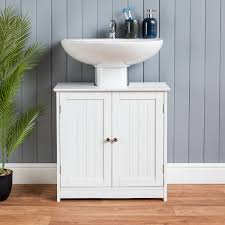 bathroom under sink cabinet wooden