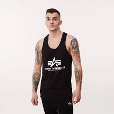 Alpha Industries Basic Tank Bb Black Men S Men S Clothing T Shirts Brands Brands Alpha Industries