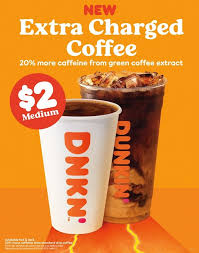 How many calories in a medium iced coffee with extra cream and sugar? Dunkin Welcomes New Extra Charged Coffee And New Dunkfetti Donut The Fast Food Post