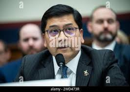 Washington, USA. 18th Jan, 2024. Amit Bose, Administrator of the Federal  Railroad Administration, testifies during a House Transportation and  Infrastructure subcommittee hearing