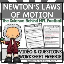 Newton S Laws Of Motion Worksheet Print Digital For Distance Learning Newtons Laws Of Motion Newtons Laws Elementary Science Activities
