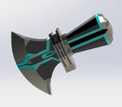 Stormbreaker 3d Cad Model Library Grabcad The axe appeared for the first time in the marvel film avengers: stormbreaker 3d cad model library