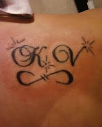 First up, the singer got the symbol for female on her left middle finger. View 33 Heart V Letter Tattoo Designs For Girls