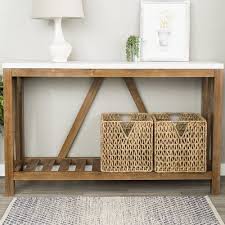 Three Posts Offerman 52 Console Table Wayfair Entry Console Table Diy Console Table Wood Console Table