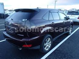 He is very much satisfied with our sales staff and our services. Buy Used Toyota Harrier Other Car In Nendo In Temotu Solomonscars