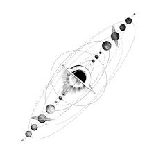 Tattoo Design Solar System Concurso Tatuagem 99designs