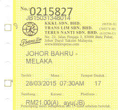 If you want to go by car, the. The Traveler S Drawer Trans Lim Malaysia Bus Ticket From Johor Bahru To Melaka 2015