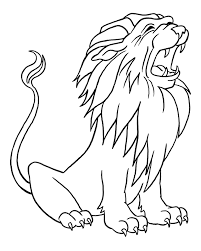 Print this page and showcase your creativity in coloring. Free Printable Lion Coloring Pages For Kids