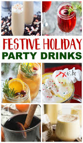 Your party determines your food choices. Christmas Open House Festive Holiday Drink Ideas