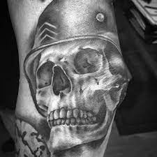 See skull helmet stock video clips. Helmet Skull With Military Helmet Tattoo