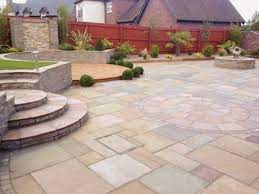 Natural Paving Products Buff Calibrated Sandstone Project Pack 15 84m2 Travis Perkins Patio And Garden Sandstone Outdoor Decor