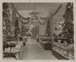 Main Floor Of Horne S Department Store Decorated For Christmas 1948 Horne S Department Store Photographs Msp 398 Pittsburgh Department Store Pittsburgh City