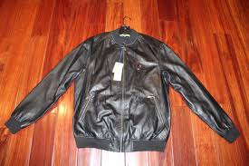 449 99 100 Authentic Men Versace Leather Bomber Jacket Size 52 It Or 42 Us Large Authentic Versace Leather Bomber Leather Bomber Jacket Bomber Jacket