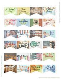 Free printable planner/diary stickers {australian occasions, holidays & observances}. Pin On Free Planner Stickers