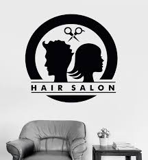 This drove naturals to become india's no.1 hair and beauty salon. Vinyl Wall Decal Hair Salon Logo Unisex Barbershop Stylist Hairdresser Stickers Unique Gift Ig3389 Hair Salon Logos Salon Logo Unisex Hair Salon