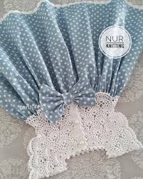 Bir Mavi Puantiyeli Yelpaze Model Elbise Daha Sahibesine Dogru Yolda Saglikla Giysin Insallah Crochet Baby Dress Crochet Girls Crochet Baby Clothes