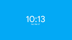 Screenshots contains desktop screenshots, which are either skins > notes and quotes. Simple Clock Rainmeter Digital Clock And Date Skin Rainmeterbase