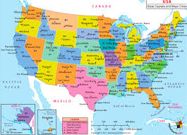 Us Map With Cities Picture Isuccesshomes Com In 2020 Usa Karte Deutschlandkarte Karten