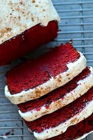 For help with figuring out how to make the best pound cake, we turned to paula deen and ina garten. Red Velvet Pound Cake With Cream Cheese Glaze