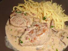 Schweinefilet Mit Pilzrahmsosse Von Teddy01969 Chefkoch Schweinefilet Rezepte Pilzrahmsosse
