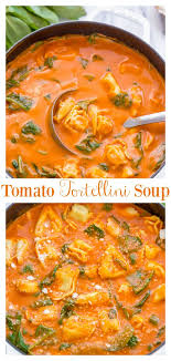 Tomato Tortellini Soup Baker By Nature Recipe Tomato Tortellini Soup Spinach Tortellini Soup Spinach Tortellini