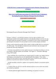 Entdecke rezepte, einrichtungsideen, stilinterpretationen und andere ideen zum ausprobieren. Com 295 Week 4 Assignment Developing Persuasive Business Messages Part Ii 2 Papers By Australianew78 Issuu