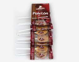 Flan (also called crème caramel or caramel custard) is a custard dessert with a layer of caramel sauce. Amazon Com Coronado Paleton De Cajeta Quemada Mexican Goat Milk Candy Lollipops 10 Pcs Suckers And Lollipops Grocery Gourmet Food