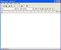 Resultado de imagen para WordPad:
