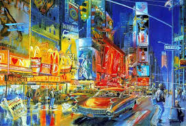 Adieu Marylin Peinture De La Ville Lithographie Peintre