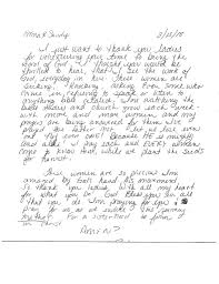 The rules about writing prisoners differ from state to state, but some universal ones are: Past Inmate Letters The Way Out Prison Ministry