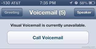 Fixing The Visual Voicemail Unavailable Error On The Iphone Osxdaily