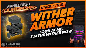Style and creativity are a plus, but you want the best most armor has at least two or three attributes, this does not include enchantments. Minecraft Dungeons Wither Armor Unique Item Guide Youtube