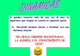 Dinámicas para jóvenes cristianos con reflexión. Dinamicas Amiguitos De Jesus Y Maria