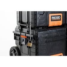 The somewhat oversized aluminum bezel hides the problems. Ridgid 22 In Pro Gear Cart Tool Box In Black 221734 The Home Depot
